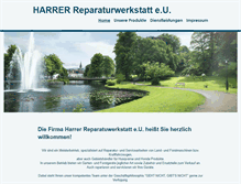 Tablet Screenshot of firma-harrer.at